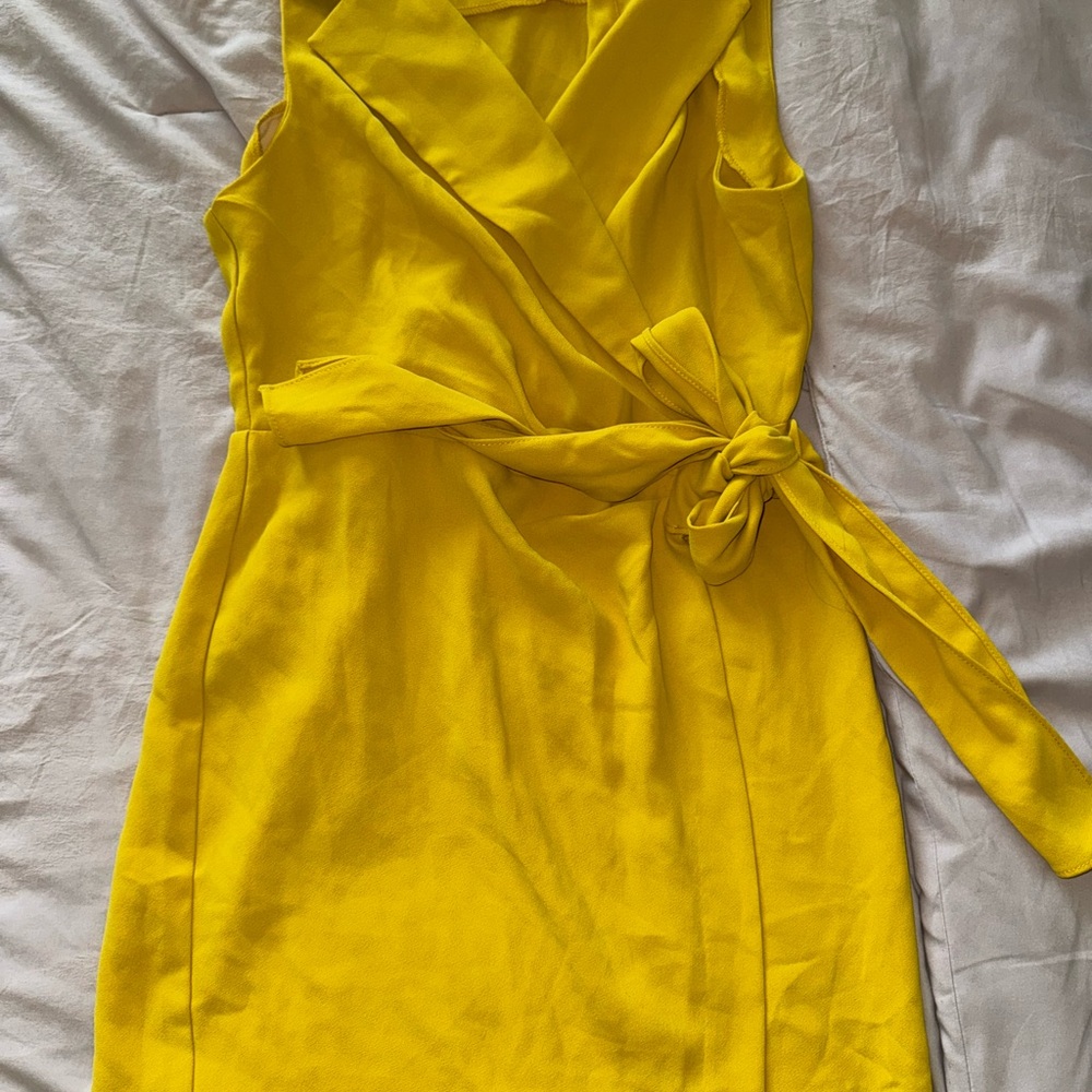 Forever 21 Vibrant Yellow Mini Dress